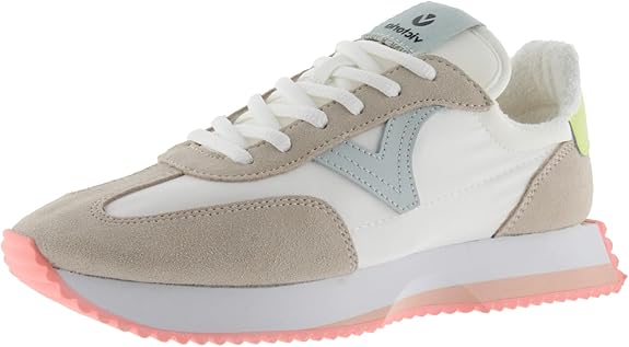 Victoria Women's Cosmos Suede & Nylon Neon Sneaker