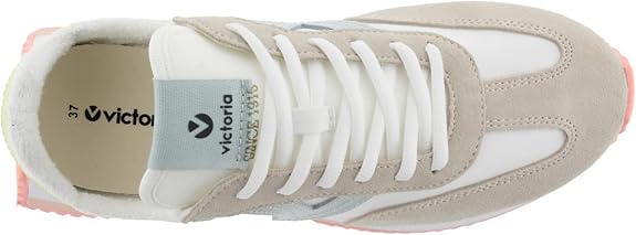 Victoria Women's Cosmos Suede & Nylon Neon Sneaker