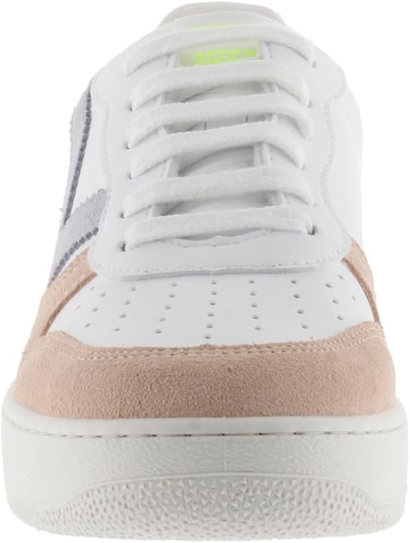 Victoria Madrid Suede Multicolor Rosa Low Platform Sneaker