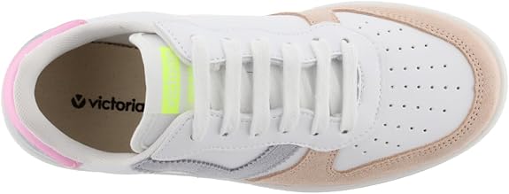 Victoria Madrid Suede Multicolor Rosa Low Platform Sneaker
