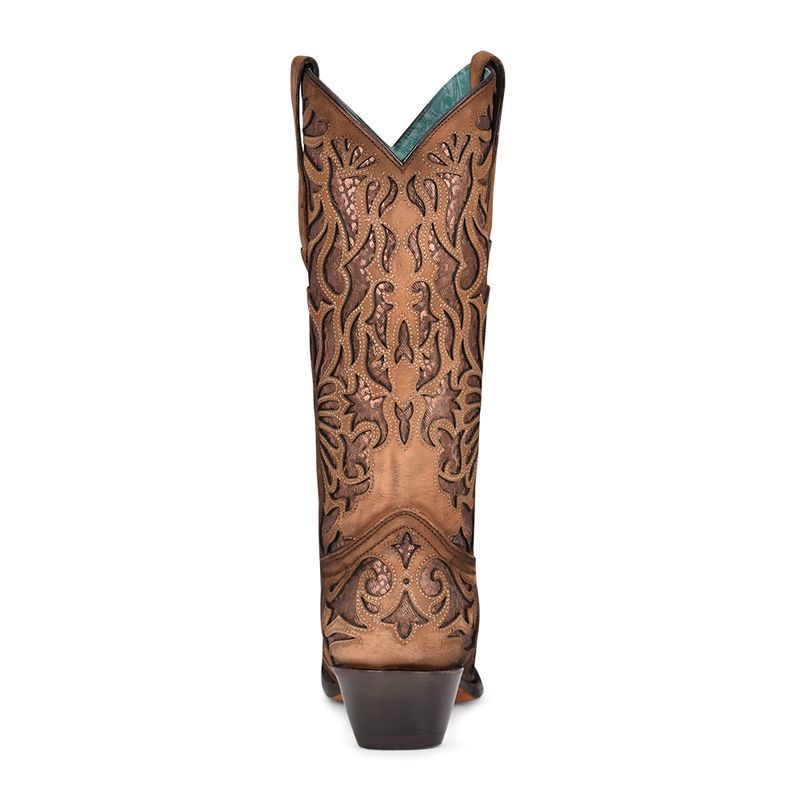 Women's Shedron Inlay In Brown By Corral C3813
