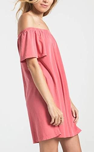Z-Supply Layla Jersey Dress in Tea Rose