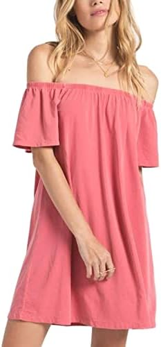 Z-Supply Layla Jersey Dress in Tea Rose