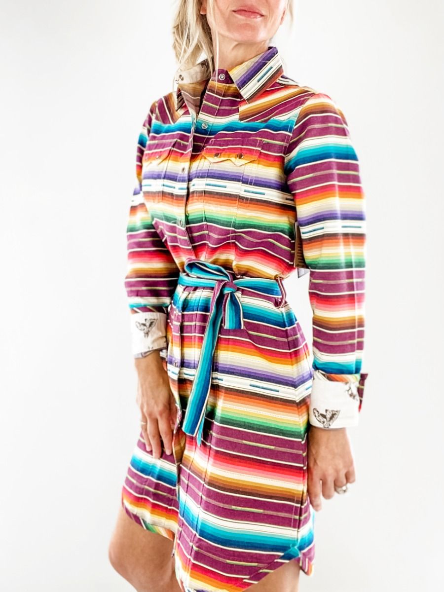 Colt 44 Tunic in Serape Mulberry