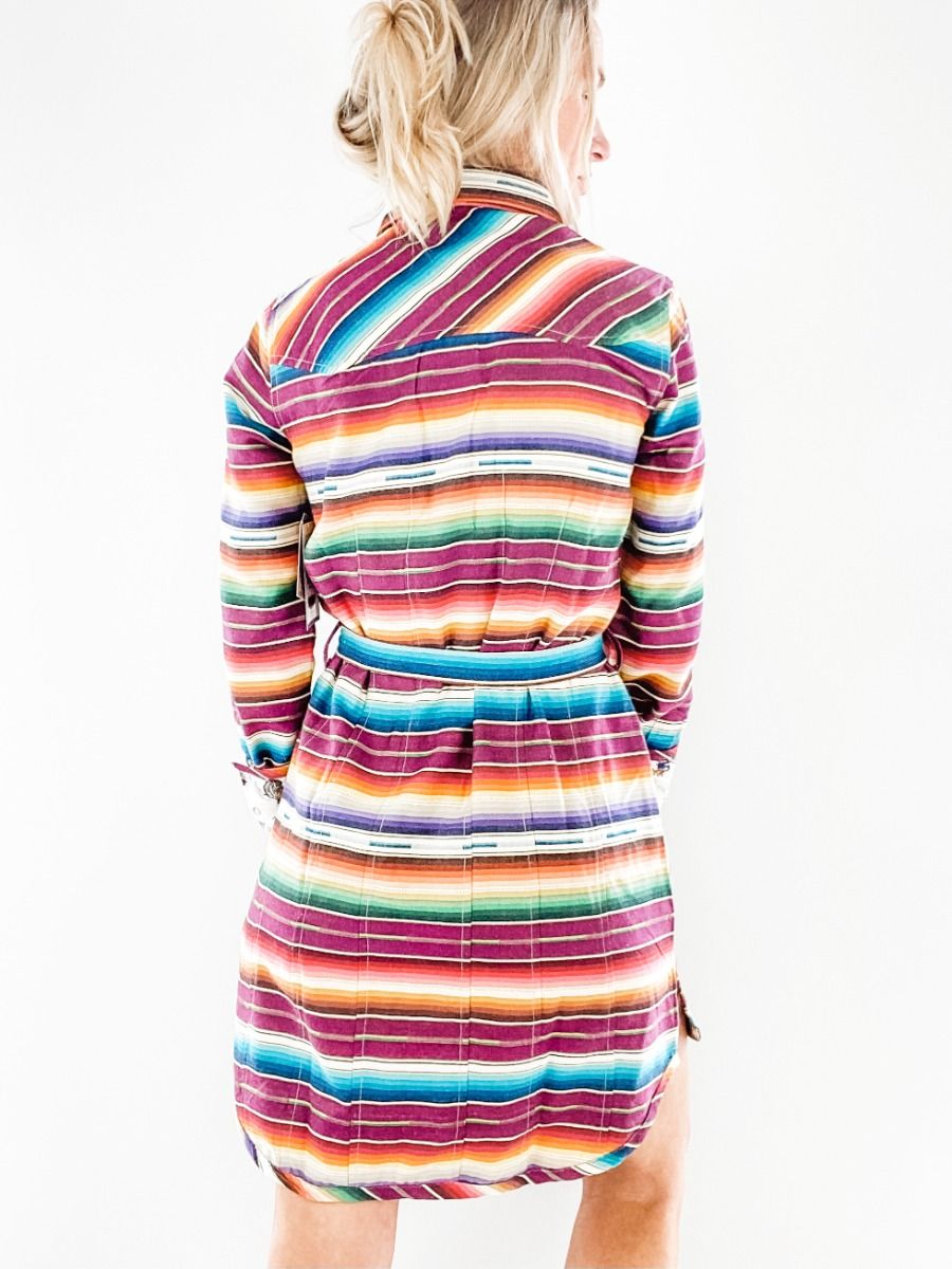 Colt 44 Tunic in Serape Mulberry