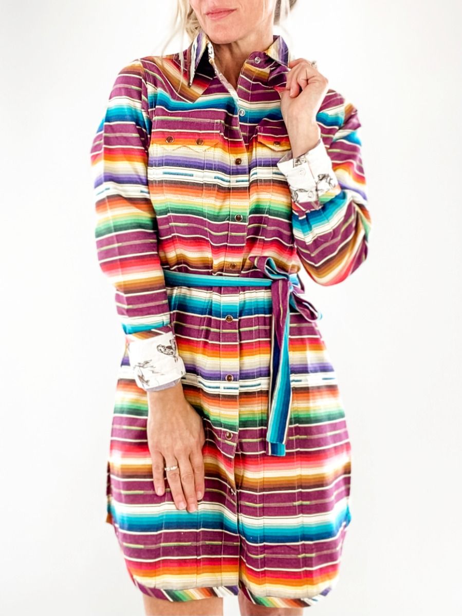 Colt 44 Tunic in Serape Mulberry