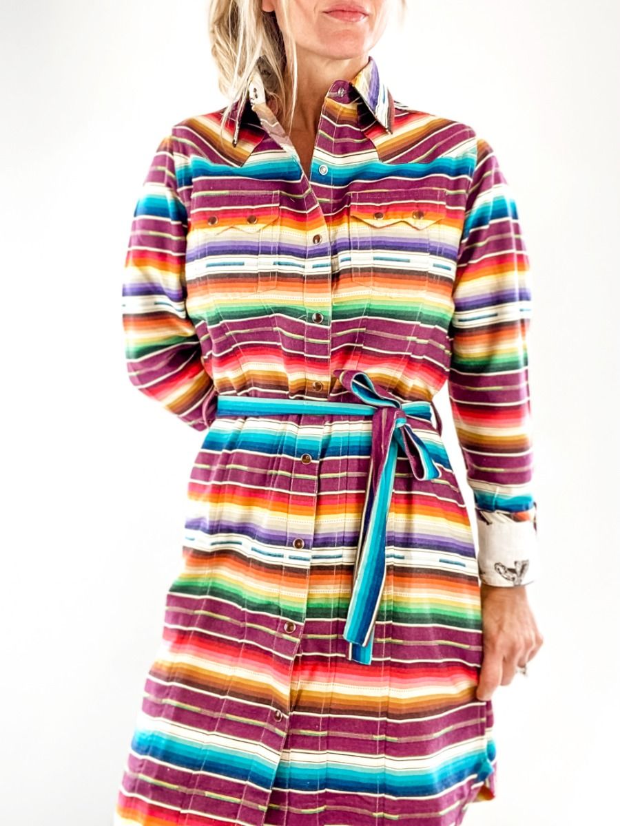 Colt 44 Tunic in Serape Mulberry