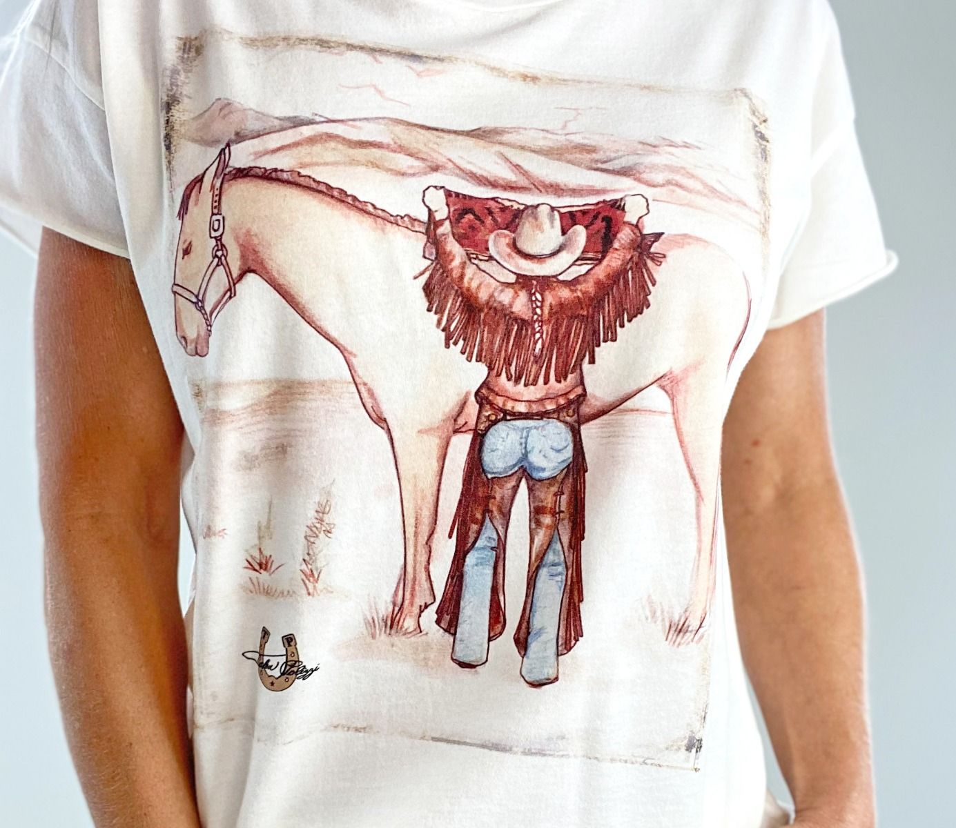 Saddle Up Short Sleeve Tee