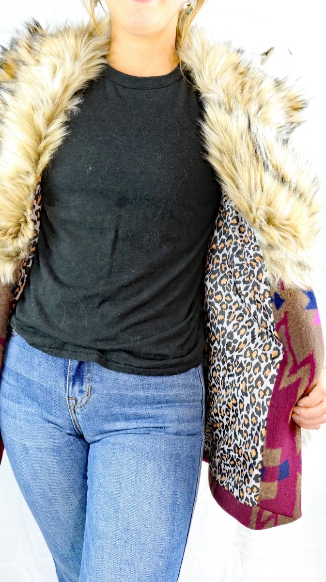 Tasha Polizzi Plains Jacket In Mulberry 341502