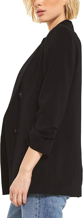 Rag Poets Black Reiter Blazer RJ203319