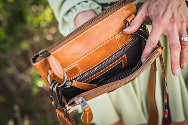 STS Ranch Wear Basic Bliss Cowhide Lily Crossbody