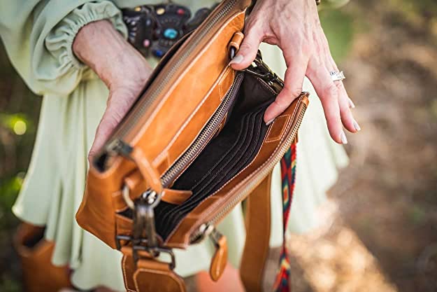 STS Ranch Wear Basic Bliss Cowhide Lily Crossbody