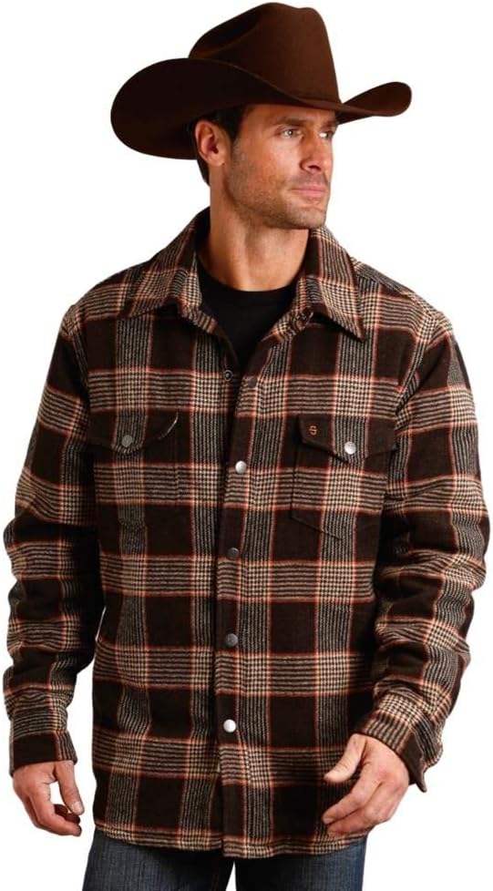 Quilted Wool Shirt Jacket by Stetson