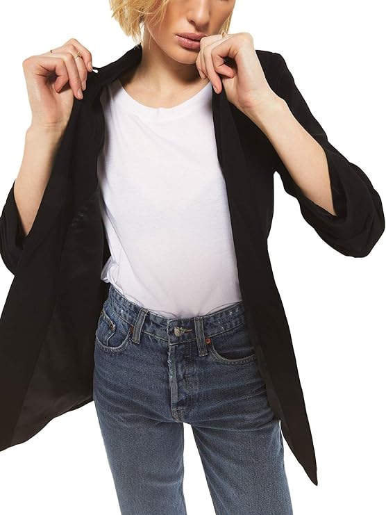 Rag Poets Black Reiter Blazer RJ203319
