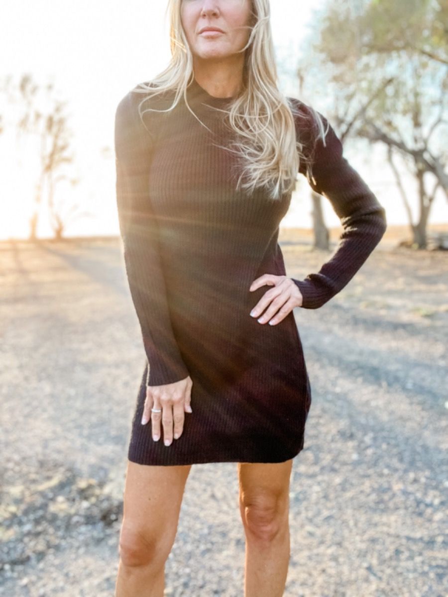 Z Supply Meredith Dress In Black ZD223510