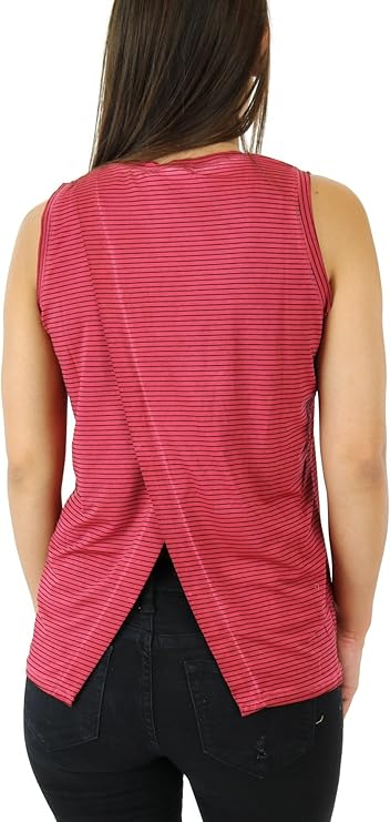 Dear John Corey Dirty Wash Stripe Tank in Papyrus