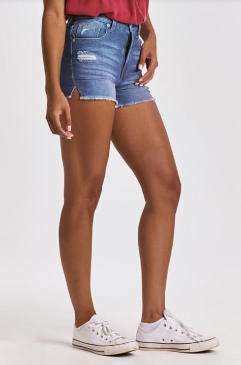 Dear John High Rise Denim Shorts Carrie