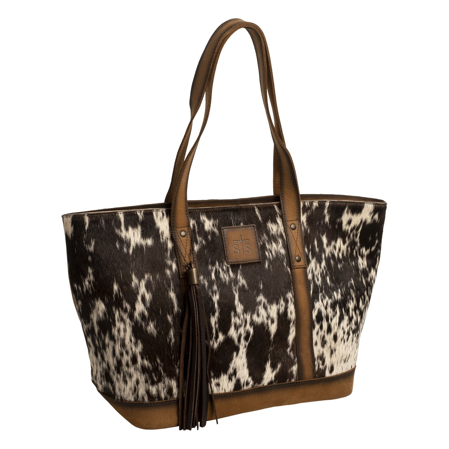STS Ranchwear Classic Cowhide Tote STS31119