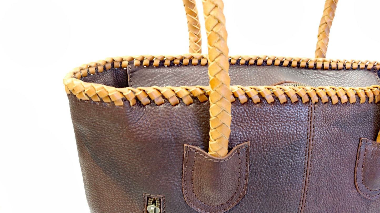 American Darling Hide and Hair Bag with Fringe