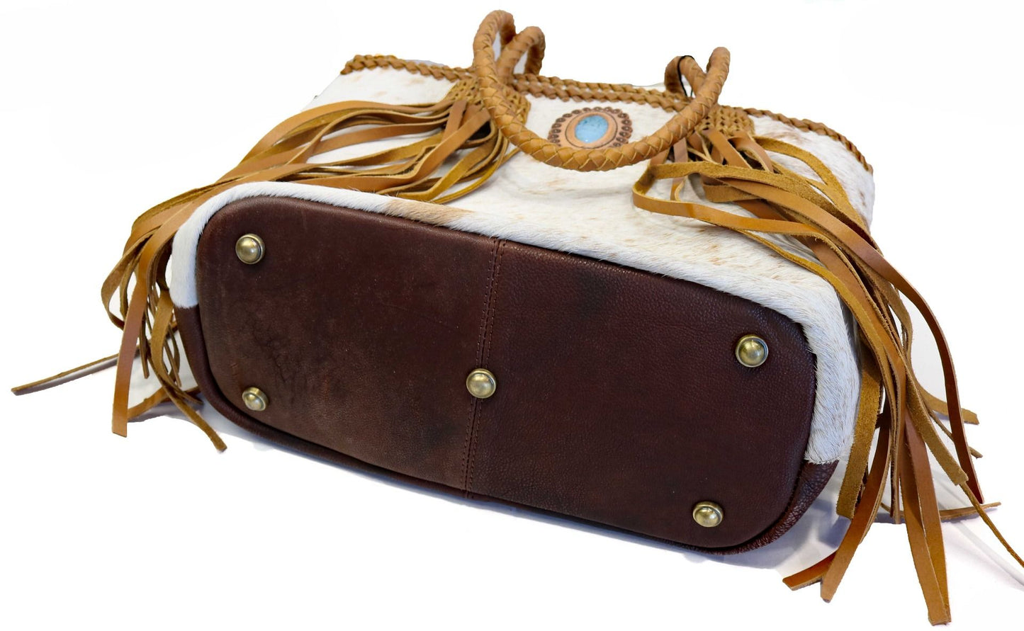 American Darling Hide and Hair Bag with Fringe