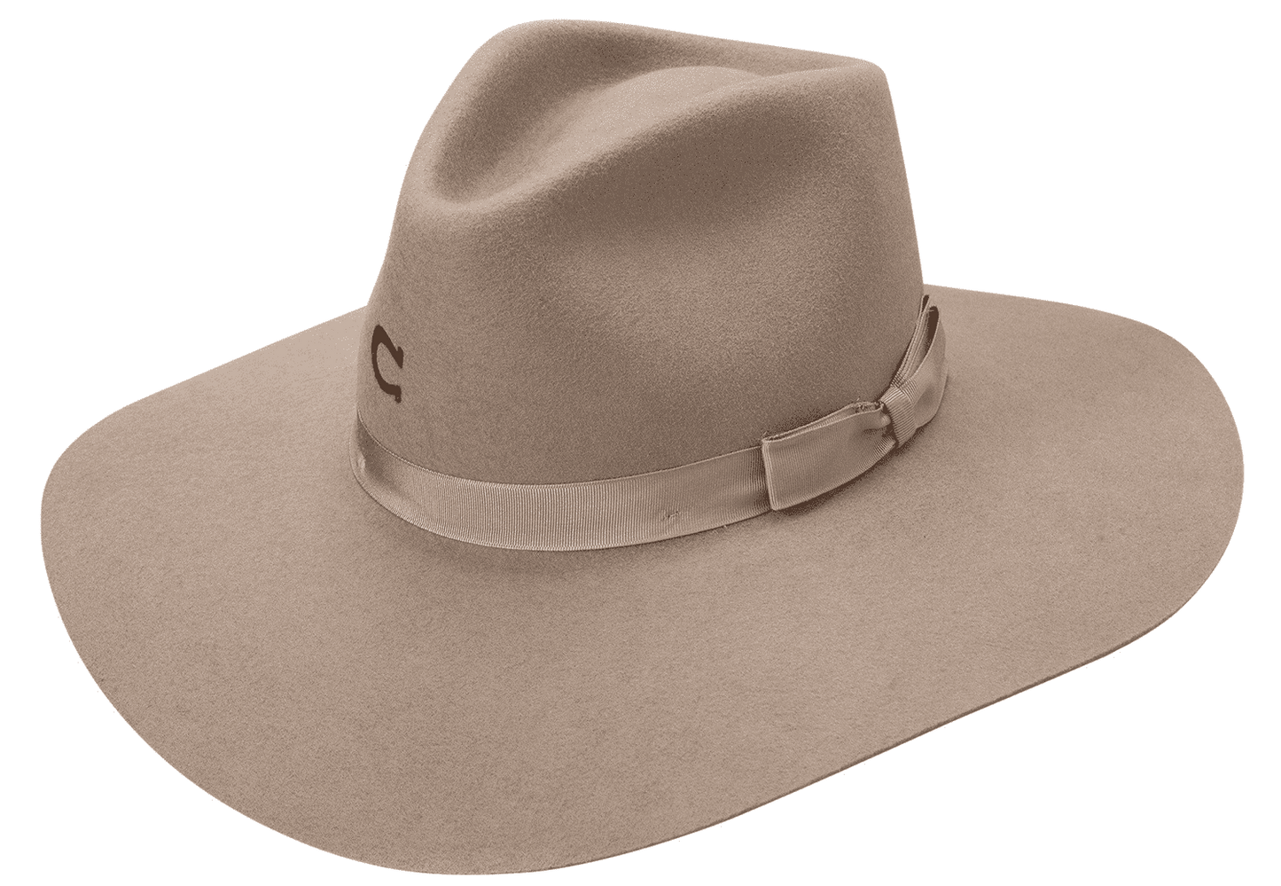 Charlie 1 Horse Highway Felt Hat in Mushroom
