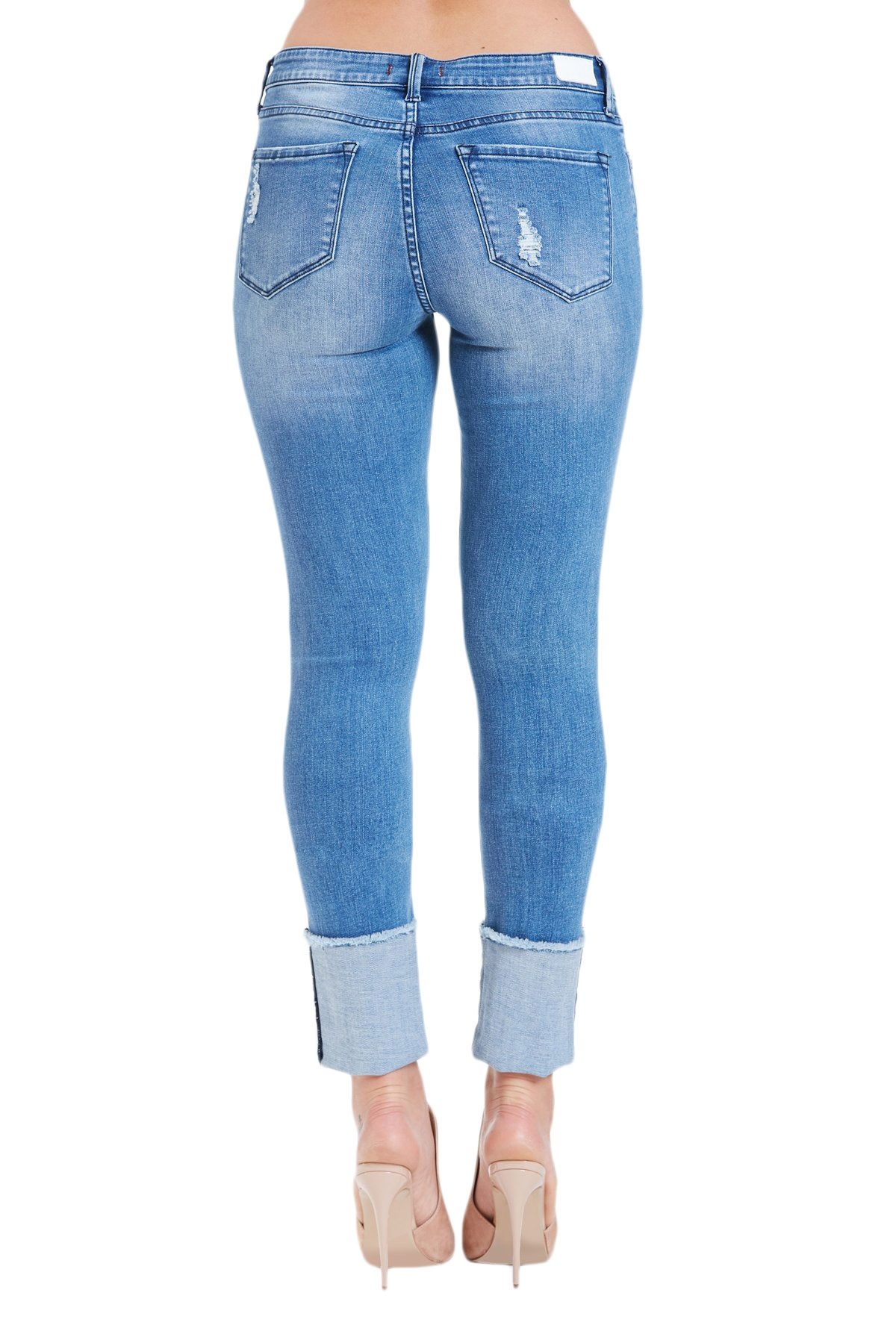 Dear John Joyrich Cuffed Skinny Denim in Maldives