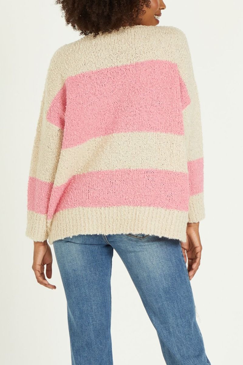 V Neck Relaxed Long Sleeve Sweater By Dear John Dsw3030ccm