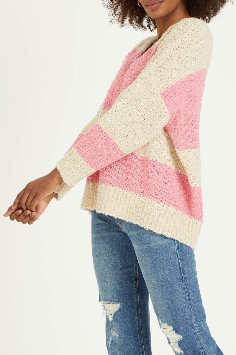 V Neck Relaxed Long Sleeve Sweater By Dear John Dsw3030ccm