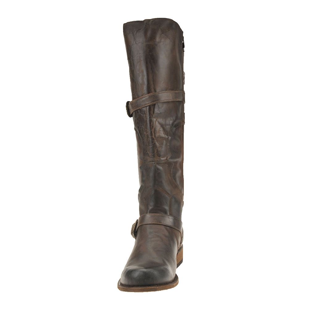 Heritage by Corral Straps Brown Rounded Toe Boot