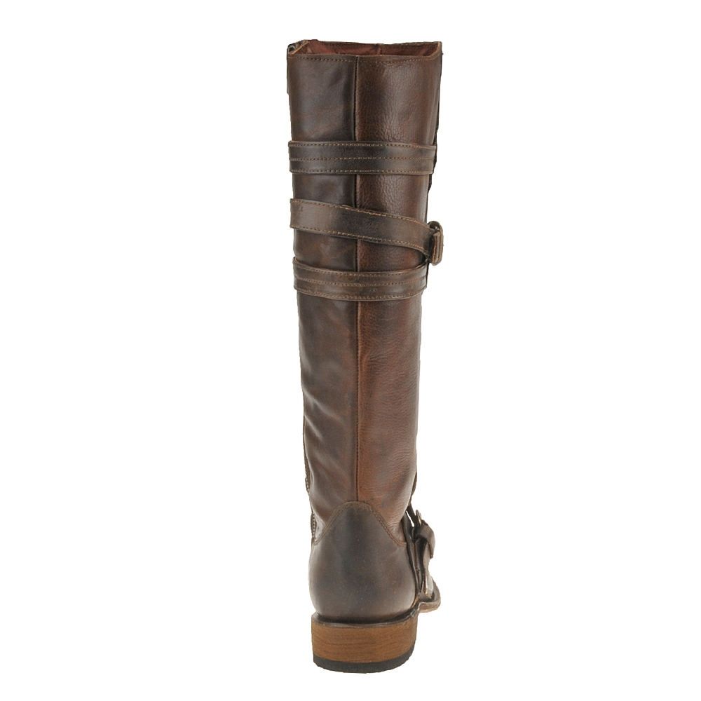 Heritage by Corral Straps Brown Rounded Toe Boot