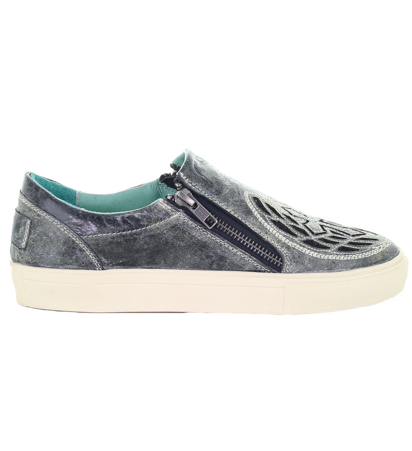 Corral Gray Wings and Cross Sneakers