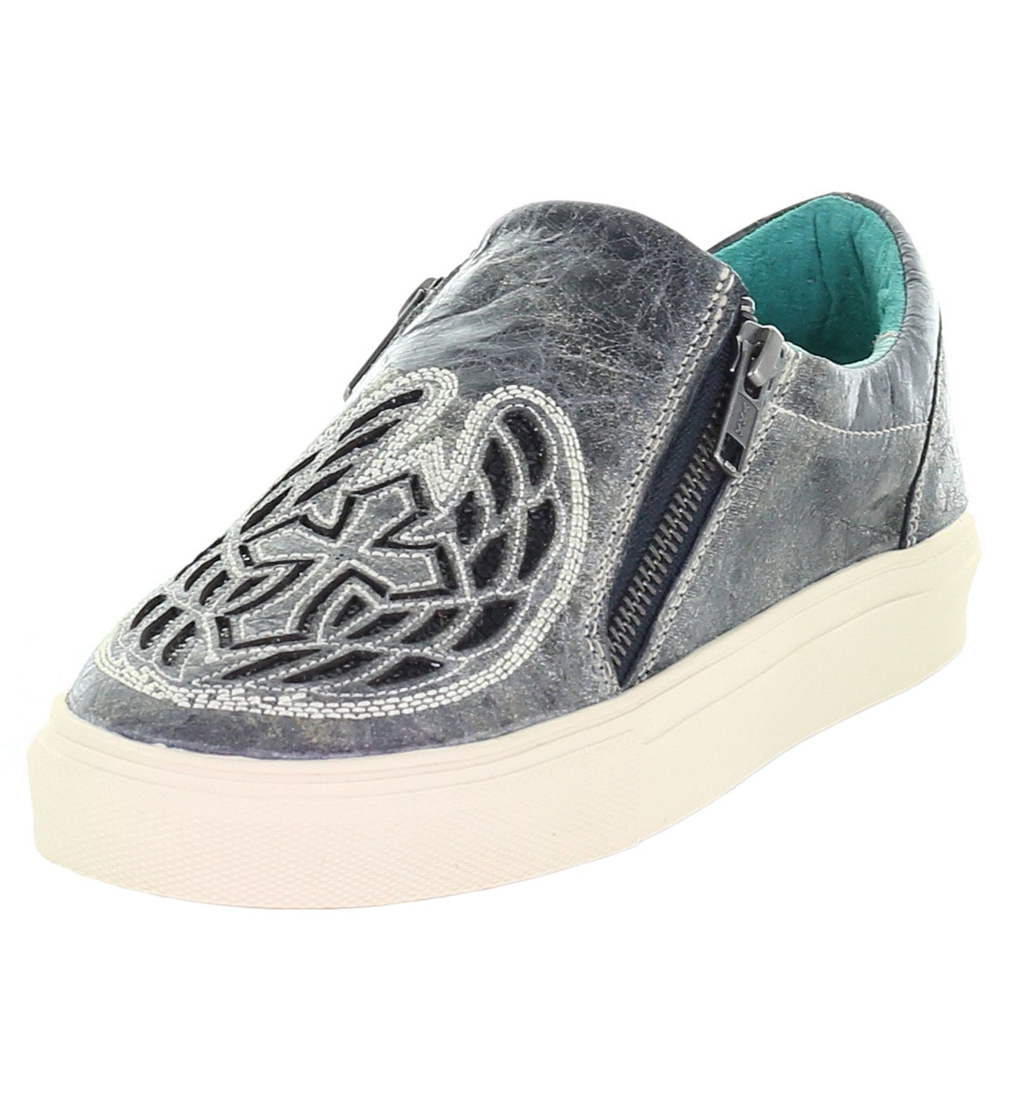 Corral Gray Wings and Cross Sneakers