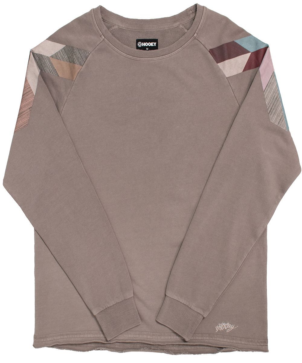 Ladies Homey Pullover In Brown HH1211BR