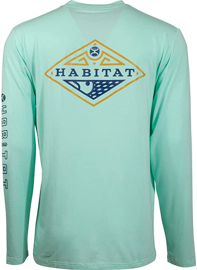The Captain Habitat Bamboo Long Sleeve Shirt In HT1622TL