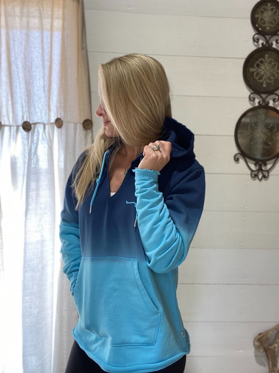 Kimes Ranch Santa Fe Fleece In Navy