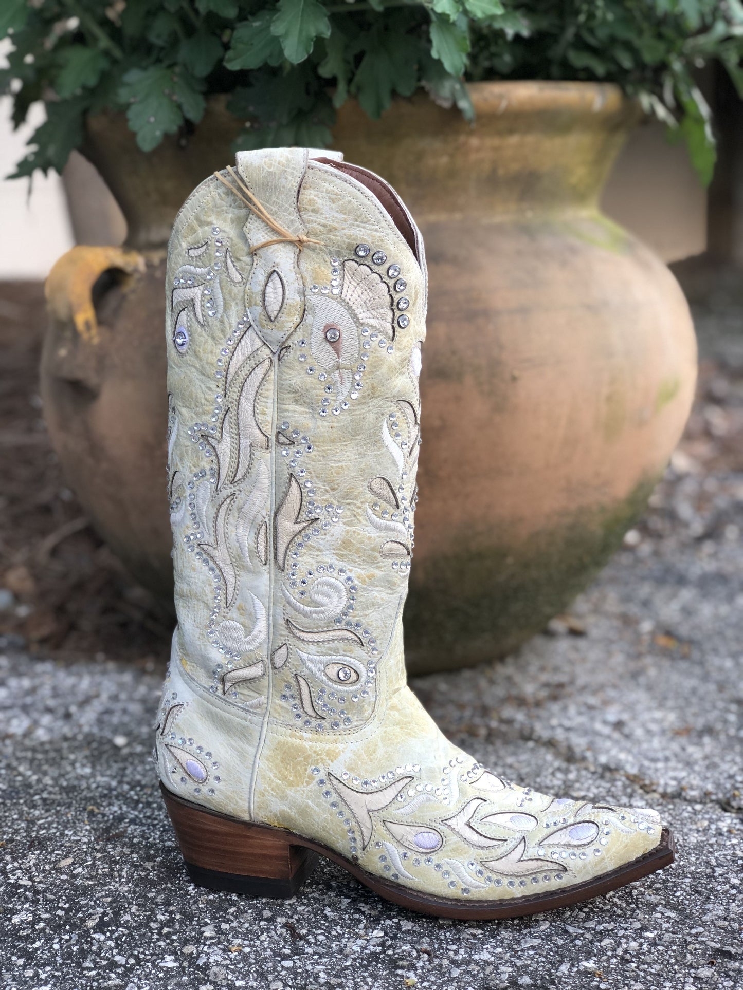 Denver Mountain Boots Peacock Ivory Boots