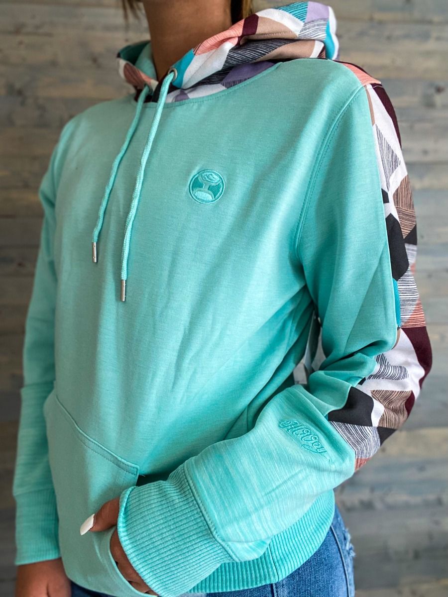 Ladies Canyon Hoody In Turquoise HH1199TQ