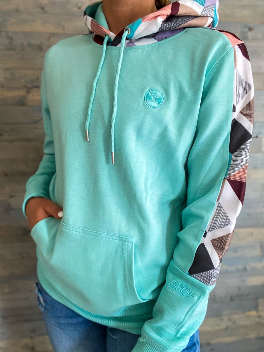 Ladies Canyon Hoody In Turquoise HH1199TQ