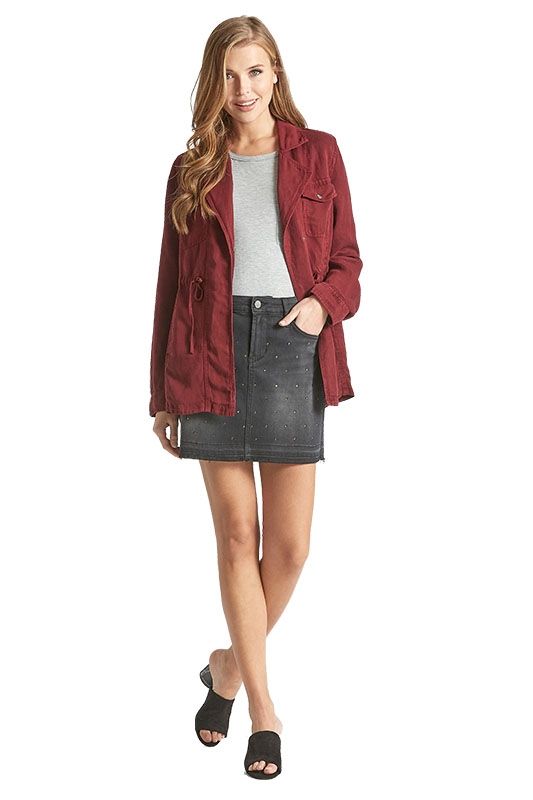 Dear John Kaylee High Rise Skirt in Bravestone