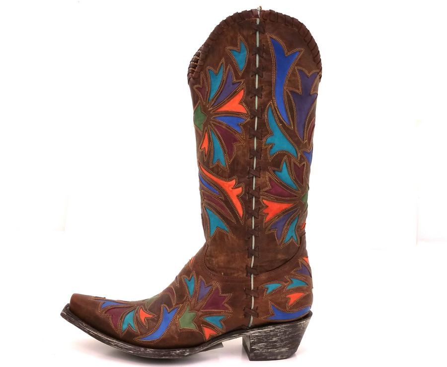 Old Gringo L1283-1 Orleans 13" Brass Multi Boots