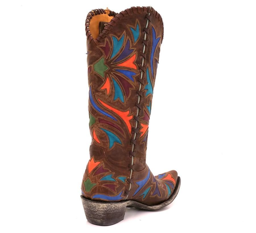 Old Gringo L1283-1 Orleans 13" Brass Multi Boots