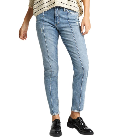 Silver Jeans Co. Frisco High Rise Vintage Tapered Leg Denim
