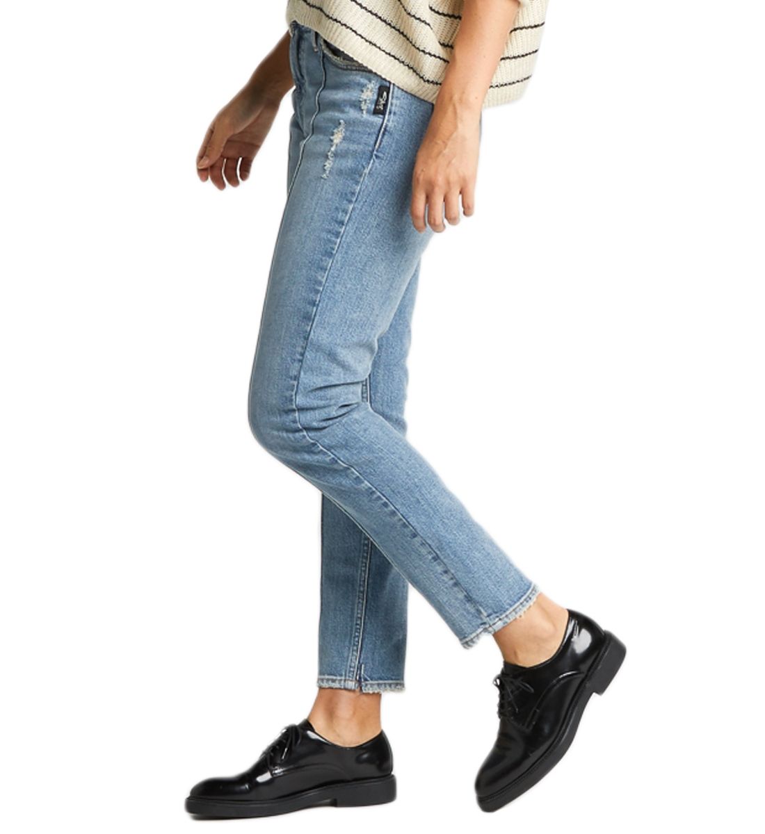 Silver Jeans Co. Frisco High Rise Vintage Tapered Leg Denim