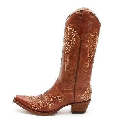 Circle G Wing and Cross Cowgirl Boot by Circle G Boots