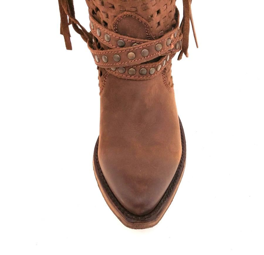Liberty Black Vegas T-Moro Fringe Boots