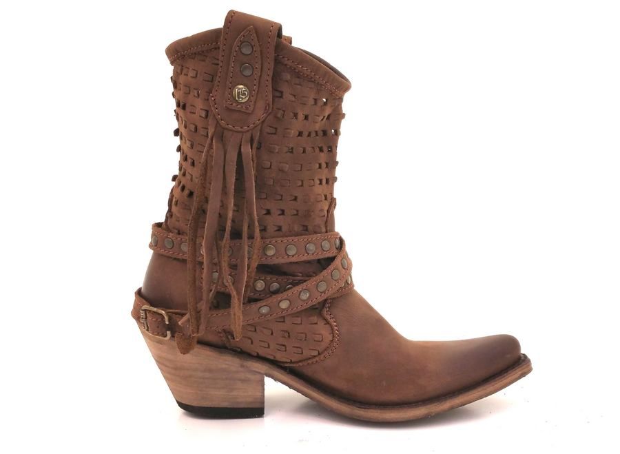 Liberty Black Vegas T-Moro Fringe Boots