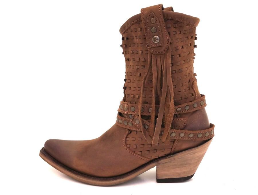 Liberty Black Vegas T-Moro Fringe Boots