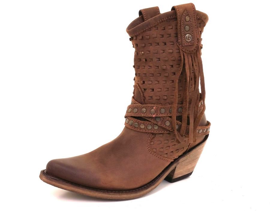 Liberty Black Vegas T-Moro Fringe Boots