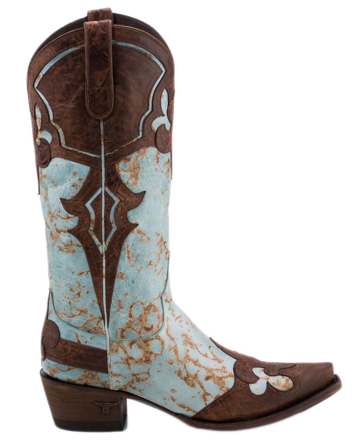 Lane Masquerade Boots in Turquoise