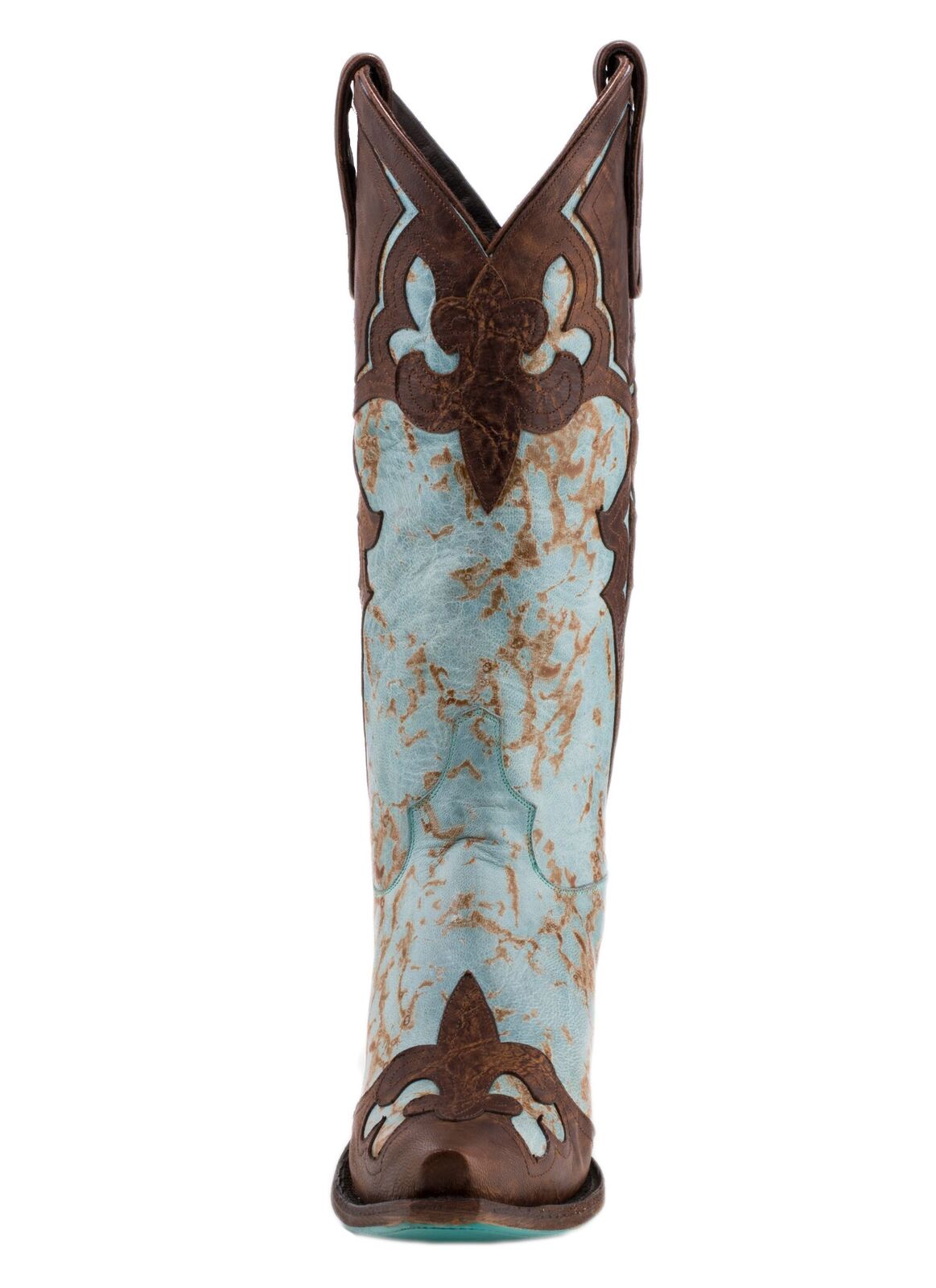 Lane Masquerade Boots in Turquoise